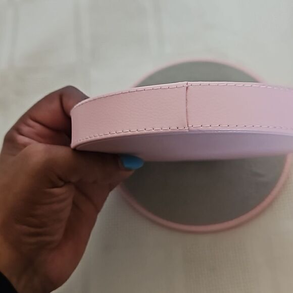 Pandora Authentic 20th Edition Charms & Bracelet Round Jewelry Box Pink - Picture 5 of 16